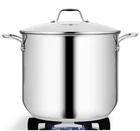 Nutrichef 19QT Soup Pot With Lid Electric, Gas, Induction Used. Price: $39.99.