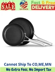 Calphalon Premier Hard-anodized Nonstick Frying Pan SET/10" And 12 New. Price: $77.99.