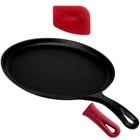 Cuisinel Cast Iron Round - 10.5" Crepe Griddle, Black New. Price: $48.99.