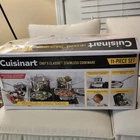 Cuisinart Chef's Classic 11-PC. Stainless Steel Cookware Set 77-11G Open Box New. Price: $149.99.