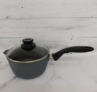 Swiss Diamond Classic Nonstick Saucepan With Glass Lid, 2.2 Quart - New. Price: $129.95.