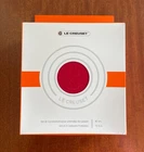 Le Creuset Felt Cookware Protectors Of 3 Cerise Cherry Red New Nib. Price: $15.99.