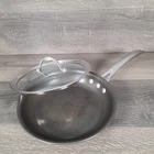 Calphalon Classic 1390 Hard Anodized 10" Fry Pan With Lid Used. Price: $30.95.