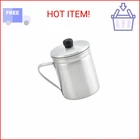 Imusa 1.5 Quart Aluminum Grease Dispenser, Silver New. Price: $15.22.