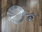 Inch New Calphalon 1388 Frying Pan Skillet All Stainless Saut Ed Omelet. Price: $45.00.