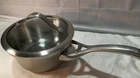Calphalon 87012 Tri Ply Stainless Steel 1.5 Qt 1.4L Sauce Pan W/glass Lid Used. Price: $34.98.