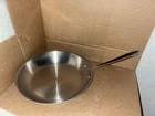 All-clad Stainless 3-PLY 10-INCH Steel Frying Pan Used. Price: $79.99.