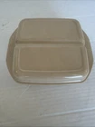 Anchor Hocking Microware Versatility Pan Square Qt With Lid Pm 481/T1 Usa Used. Price: $14.99.