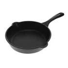 Victoria 8-INCH Skillet, Pre-seasoned Cast-iron Inch, Black New. Price: $25.74.