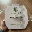 Hexclad 8 Inch Cooking Lid Hybrid Cookware Tempered Glass Used. Price: $19.96.