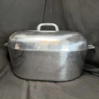 Magnalite Classic 15 Aluminum Oval Dutch Oven Roaster Pan W Lid Great Condition Used. Price: $179.99.