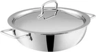 Vinod 20 Cm Triply Stainless Steel Kadai Suitable For Cooking Sauces ,curry New. Price: $80.01.