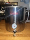 Concord S-polished Stainless Steel Stock Pot Kettle W/ Domed Lid Used. Price: $100.00.