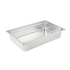 Winco SPJL-104 Full Size 25 Gauge Stainless Steel Steam Table Pan Anti Jamming New. Price: $29.39.