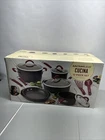 Rachael Ray 16344 Cucina Nonstick Cookware Set - 12 Piece New. Price: $124.99.