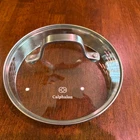 Replacment Calphalon Drain Lid Stainless Tempered Glass 6.5" # 1083720 Used. Price: $7.00.