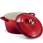 Tramontina Enameled Cast Iron 7-QT. Covered Round Dutch Oven 980208210 New. Price: $117.57.