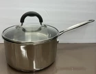 Cuisinart Induction Ready 2.5 Qt Stainless Steel Sauce Pot Model 7195-18G W/ Lid Used. Price: $29.99.