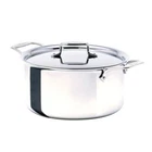 All-clad D5 8 Qt Stockpot With Lid, Brushed, First Quality New. Price: $199.00.