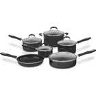 Cuisinart 55-11 Advantage Aluminium Non-stick 11-PIECE Cookware Set Black New. Price: $149.95.