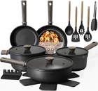 Astercook 19-PC Nonstick Titanium Cookware Set Induction & Dishwasher Safe New. Price: $99.99.