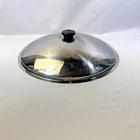 14" Replacement Stainless Steel Wok Lid? Usa Made Used. Price: $89.95.