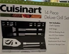 Cuisinart Piece Stainless Steel Bbq Tool Set CGS-5014 With Spatula, Tongs New. Price: $16.00.