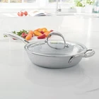 Princess Heritage Tri-ply Stainless Steel 10"/25.4CM Skillet New. Price: $120.00.