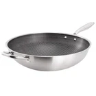 Gibson Home Stargaze 14" Embossed Interior Stainless Steel Wok New. Price: $49.45.