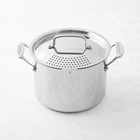 Cuisinart Chef's Classic Stainless-steel Pasta Pot With Straining Cover, 6-QT. New. Price: $59.99.