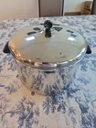 Vtg Farberware 8 Qt Stock Pot With Lid Aluminum Clad Usa Stainless Steel Kl Used. Price: $28.95.