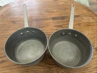 Bakers And Chefs Sauce Pans 2.75 Quart Set Cooking Professional Made Usa Used. Price: $74.99.