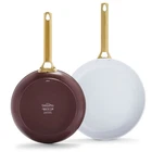 Greenpan Padova Frypan Set Chocolate Truffle 26/30CM 2PCE New. Price: $99.26.