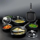 Berghoff Gem 9 Pc Non-stick Cast Aluminum Cookware Set, Black New. Price: $729.90.