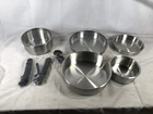 Carote Detachable Stainless Steel 9 Pieces Set With Removable Handle Silver New. Price: $59.49.