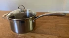 Chantal Induction 21 Steel 3.5 Qt Saucepan With Lid Used. Price: $49.99.