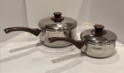 Range Craft, Sears Roebuck And Co & Qt Sauce Pans 392 5051 Stainless Steel Used. Price: $29.00.