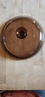 Pyrex Corningware Visions V-2.5-C Round Lid Brown Amber Glass Replacement Used. Price: $9.95.