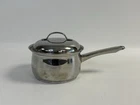 Vintage Belgique Stainless Steel 1-QUART Sauce Pan & Vented Lid Made Belgium Used. Price: $29.59.