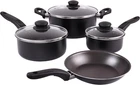 Mainstays 7 Piece Non-stick Cookware Set Aluminium Mint, Dishwasher Safe (black) New. Price: $42.99.