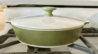 Corning Ware P-708 1/2-B Round Casserole Avacado Green/white W/lid Used. Price: $39.00.