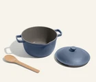 Our Place -the Perfect Pot W/lid 5.5 Qt Nonstick Ceramic Bluesalt Hot Grips New. Price: $79.99.