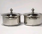 Cuisinart Stainless Steel Mini Dutch Ovens 2PACK Ob Model 7MS2-32(.32 Qt) Used. Price: $17.00.