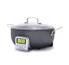 Greenpan Essential Indoor Electric Grill 12IN Ceramic Nonstick Glass Lid New. Price: $119.00.
