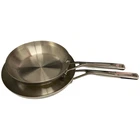 Kitchenaid 3 Ply Base Stainless Steel Cookware Induction Fry Pans Set, 2 Piece New. Price: $46.69.