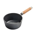 Vonoto Cast Iron Basting Pot, Melting Saucepan (1.5 Quarts, Black New. Price: $33.99.