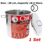 Thai Noodle Soup Stockpot Stainless Steel Zebra Chef 2 Channels+lid 30 Cm New. Price: $349.00.