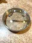 Calphalon Glass Stainless Steel Replacement Strainer Lid Inner 6 3/8 Outer 7" Used. Price: $14.00.