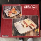 Tramontina 16.5 X 14 Rectangular Roasting Baking Pan Grill Stainless Steel New. Price: $55.00.
