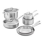 Zwilling Spirit 3-PLY 10-PC, Stainless Steel, Cookware Set New & Authentic. Price: $649.99.